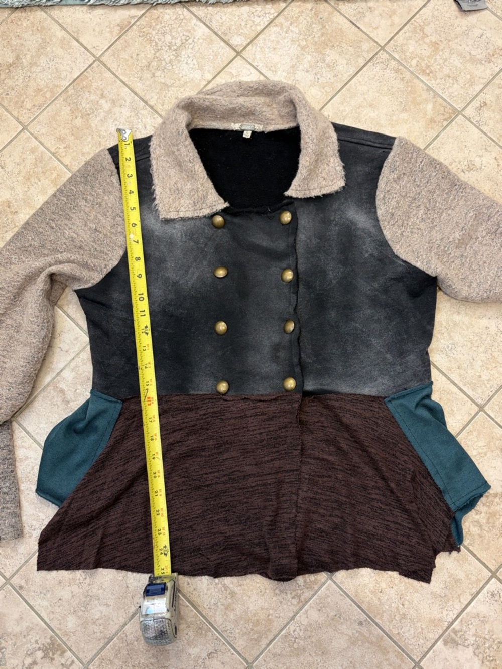Gimmicks by BKE Womens Colorblock Double-Breasted light jacket size large - Picture 13 of 13